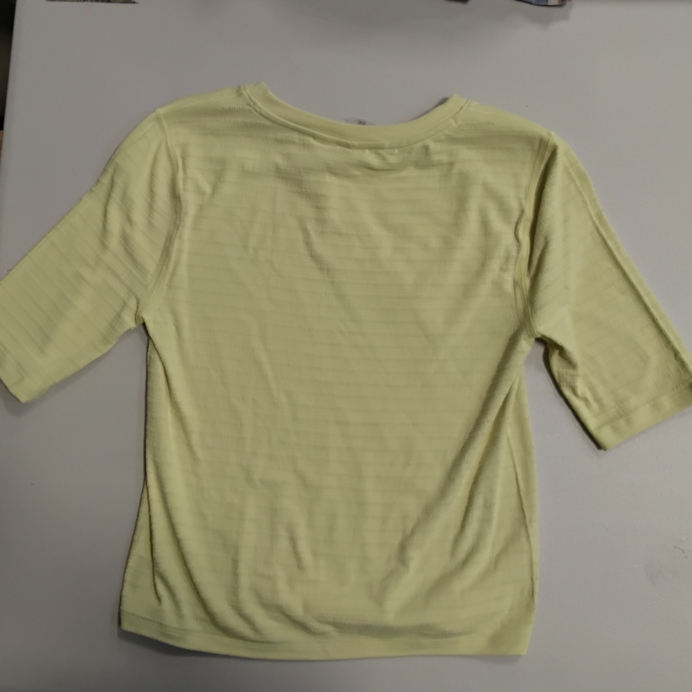 Women's Light Yellow Top - Picture 2 of 4